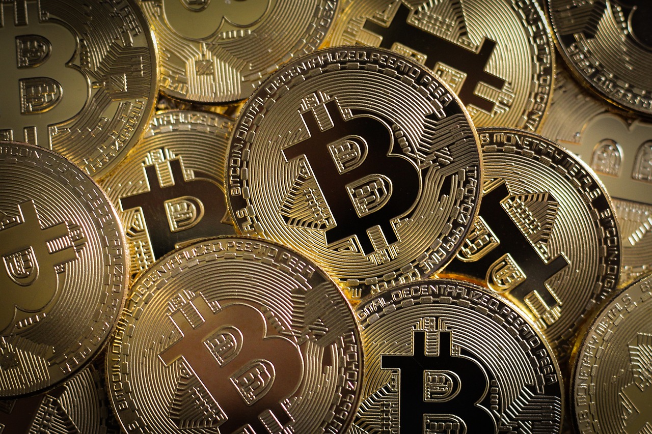 bitcoins dorados