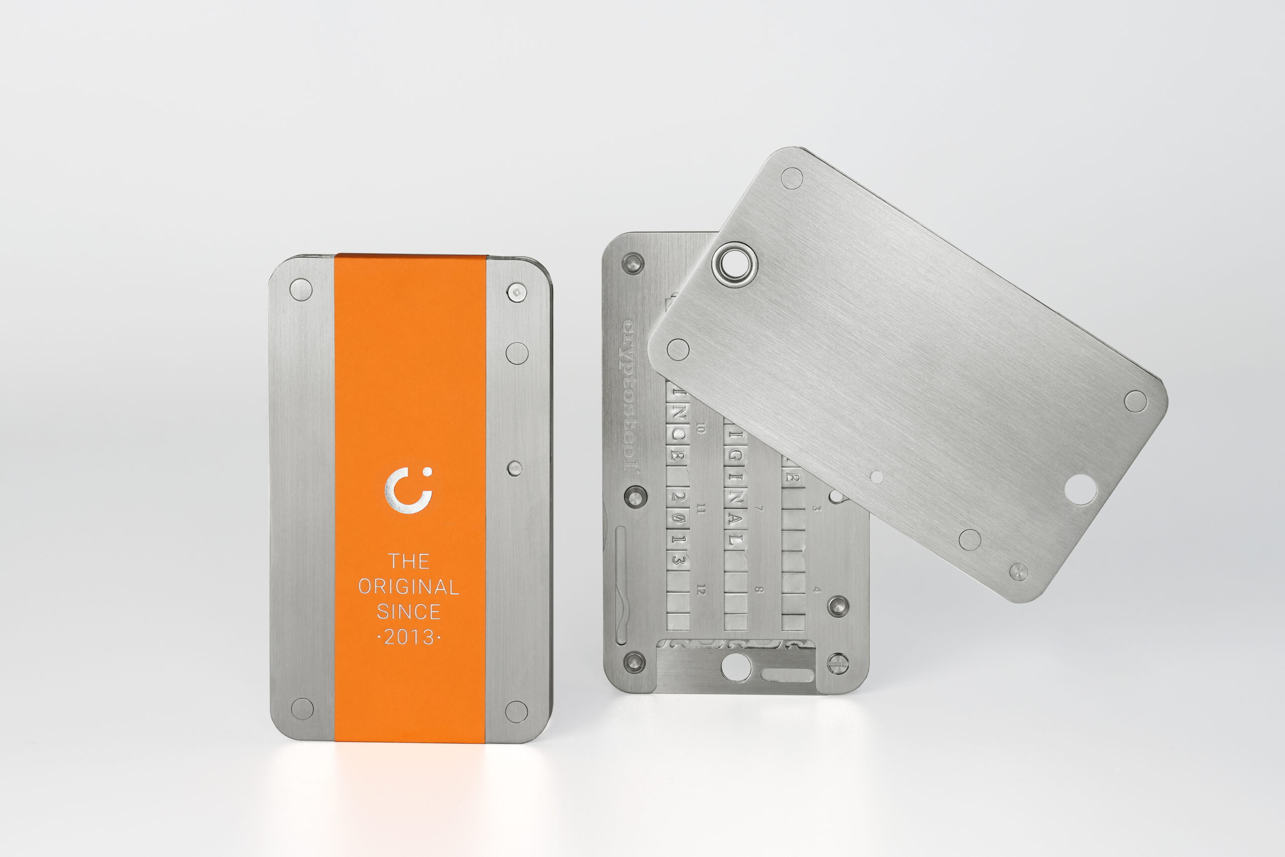 steel cassette paper wallet